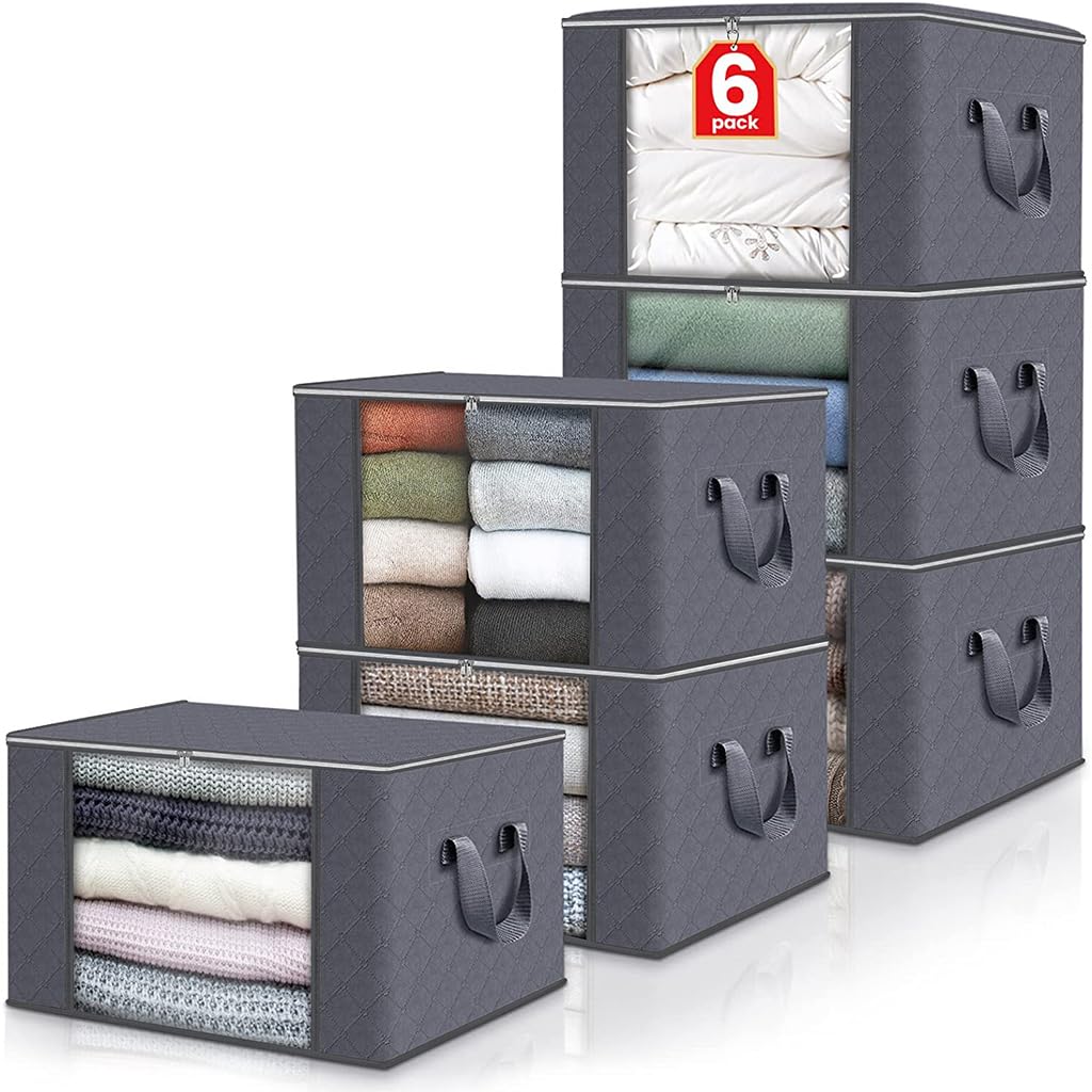 HASTHIP 6 Packs Wardrobe Organizer HASTHIP 6 Packs Wardrobe Organizer